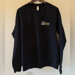 AS Colour - DocuSign GKOFY23 Black Crewneck with Embroidered Logo